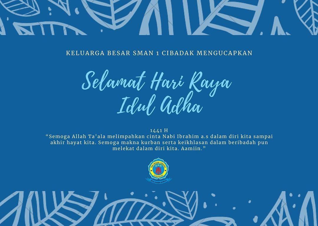 Selamat Hari Raya Idul Adha 1441 H